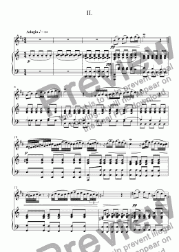 page one of Marcello, Alessandro - Concerto in A minor BWV 974 - II. Largo  for trumpet Bb & piano