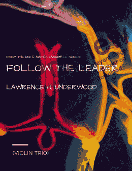 page one of Follow the Leader for Violin