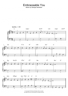 page one of Embraceable You (Easy Piano)