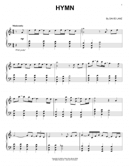 page one of Hymn (Piano Solo)