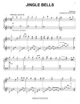 page one of Jingle Bells (Piano Solo)