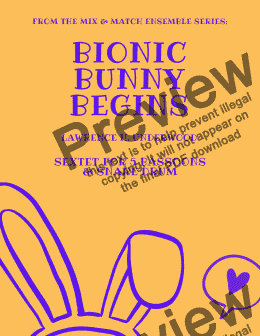 page one of Bionic Bunny Begins for  Bassoon