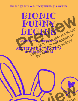 page one of Bionic Bunny Begins for Trumpet