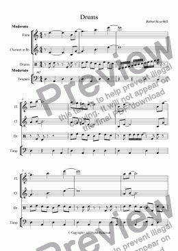 page one of Drums