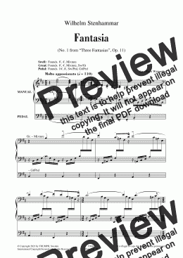 page one of Fantasia