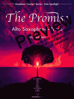 page one of The Promise - [Alto Saxophone & Piano]