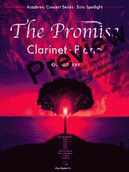 page one of The Promise - [Clarinet & Piano] 