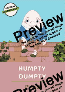 page one of Humpty Dumpty