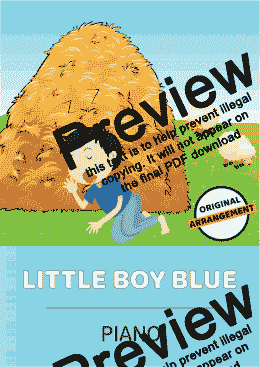 page one of Little Boy Blue