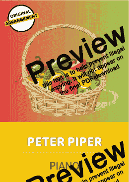 page one of Peter Piper