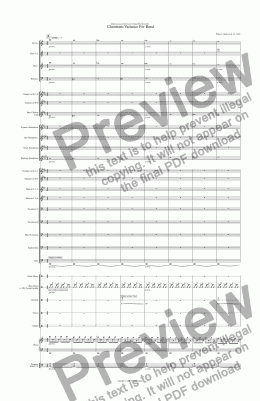 page one of Chromatic Variance For Band