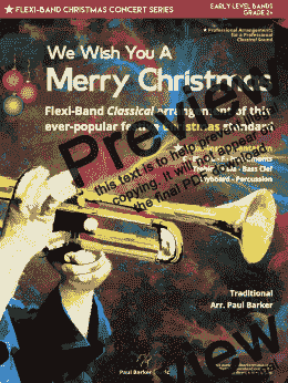 page one of We Wish You A Merry Christmas [Flexi-Band]