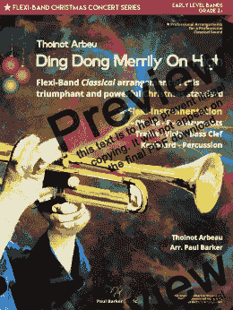 page one of Ding Dong Merrily On High (Flexi-Band)