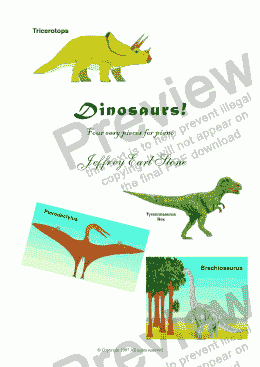 page one of Dinosaurs