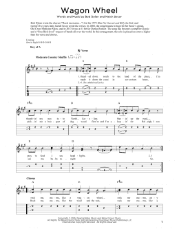 page one of Wagon Wheel (Dobro)