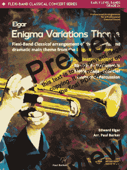 page one of Enigma Variations Theme (Flexi-Band)