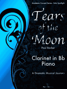 page one of Tears of the Moon [Clarinet & Piano]