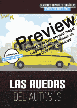 page one of Las Ruedas Del Autobús