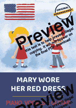 page one of Mary Wore Her Red Dress