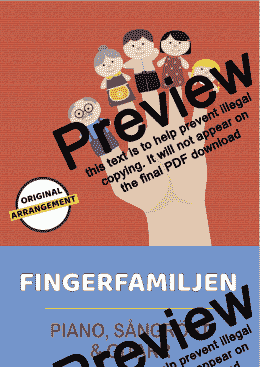 page one of Fingerfamiljen