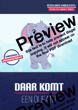 page one of Daar Komt Een Olifant