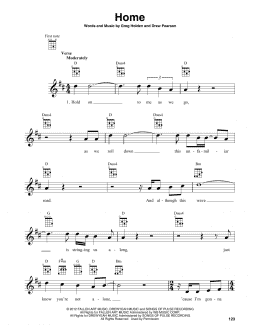 page one of Home (Baritone Ukulele)