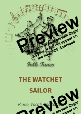 page one of The watchet sailor