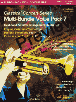 page one of Classical Concert Series Multi-Bundle Pack 7 