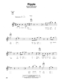 page one of Ripple (Baritone Ukulele)