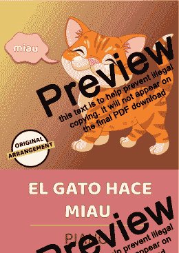 page one of El Gato Hace Miau