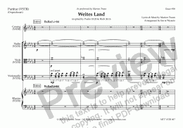 page one of Weites Land (VSTR/Score & Parts)