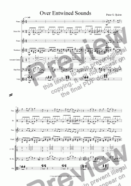 page one of Over Entwined Sounds