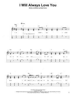 she will be loved easy guitar chords