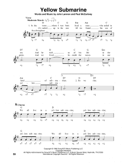 page one of Yellow Submarine (Harmonica)