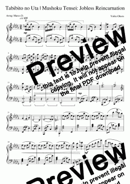 Dan dan kokoro (DBGT theme) Sheet music for Piano, Violin (Solo