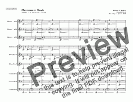 page one of The Mindset Nonet: 4. Finale, Op.242 No.4