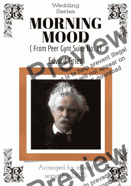 page one of PEER GYNT - Morning Mood (sextet)