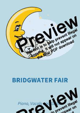 page one of Bridgwater Fair