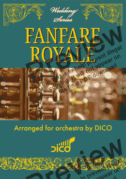 page one of FANFARE ROYALE