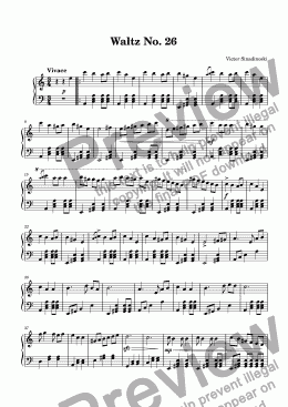 page one of The Sinadinoski Piano Collection, Volume 3