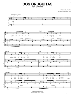 page one of Dos Oruguitas (from Encanto) (Piano & Vocal)