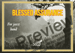 page one of BLESSED ASSURANCE