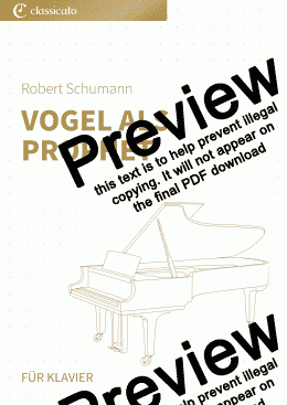 page one of Vogel als Prophet