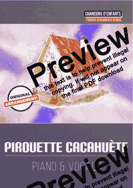 page one of Pirouette Cacahuète