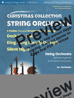 page one of Simply Strings - Christmas Collection 2 