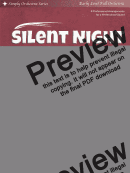 page one of Silent Night 