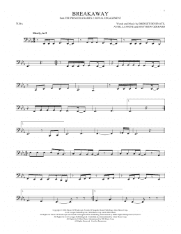 page one of Breakaway (Tuba Solo)