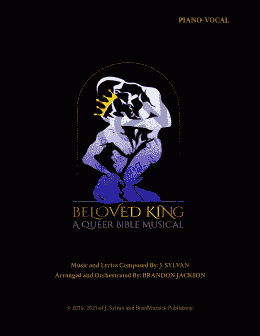 page one of Songs From Beloved King: A Queer Bible Musical (Piano-Vocal)