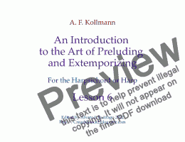 page one of The Art of Preluding and Extemporizing - (Improvisation Method)