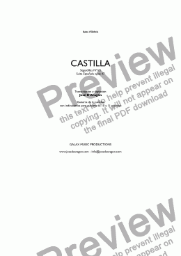 page one of CASTILLA